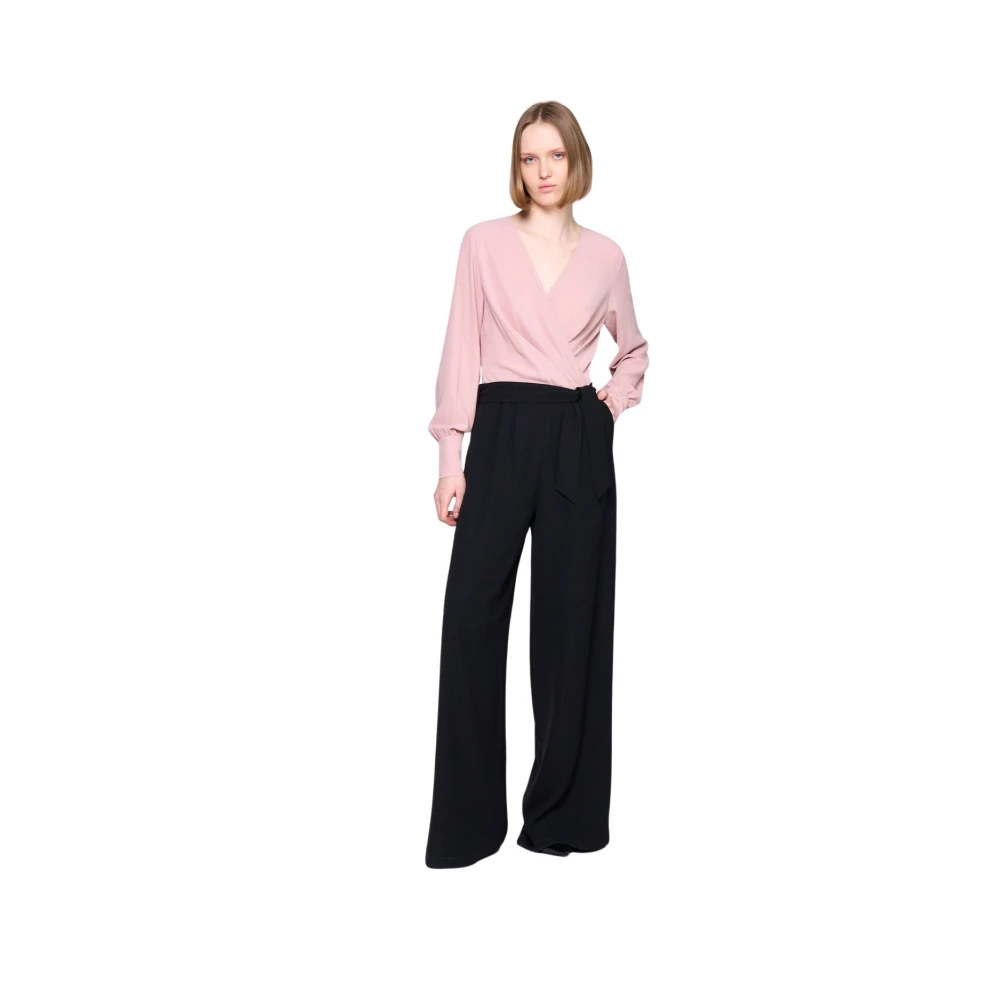 Silvian Heach Gekruiste V-hals Jumpsuit Multicolor Dames