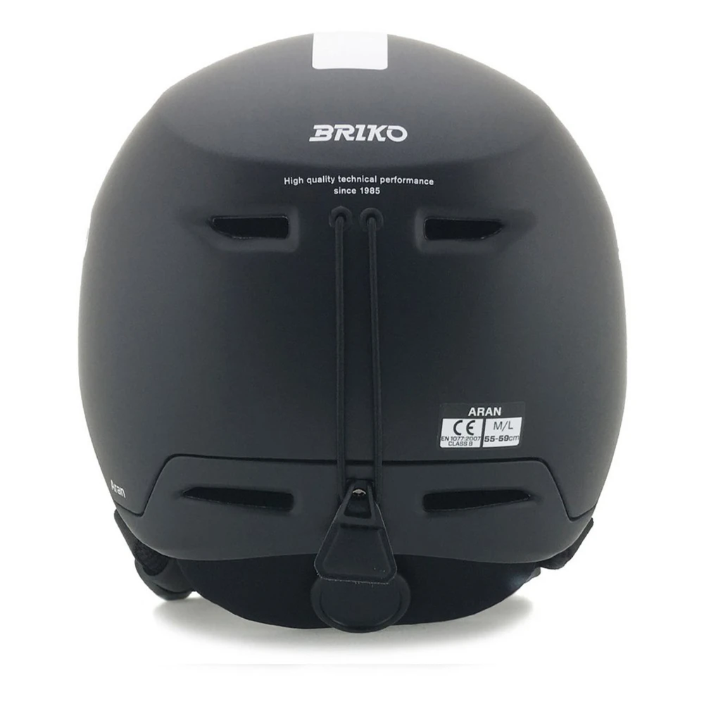 Briko Matt Black White Aran Ski Goggles Black Unisex