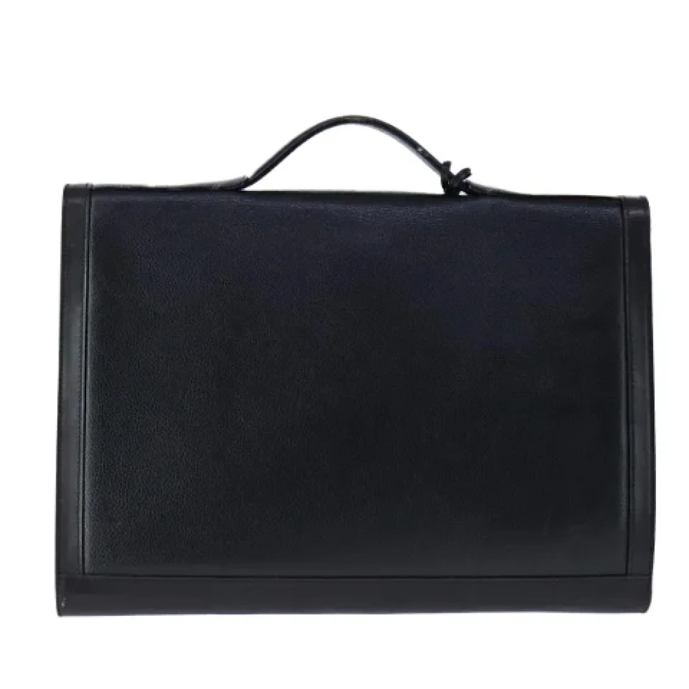 Bally Pre-owned Leather handbags Black Dames