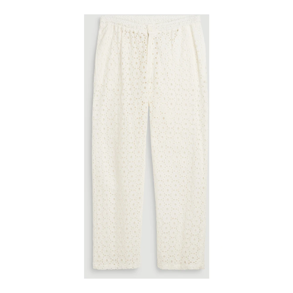 Soulland Trousers White Unisex
