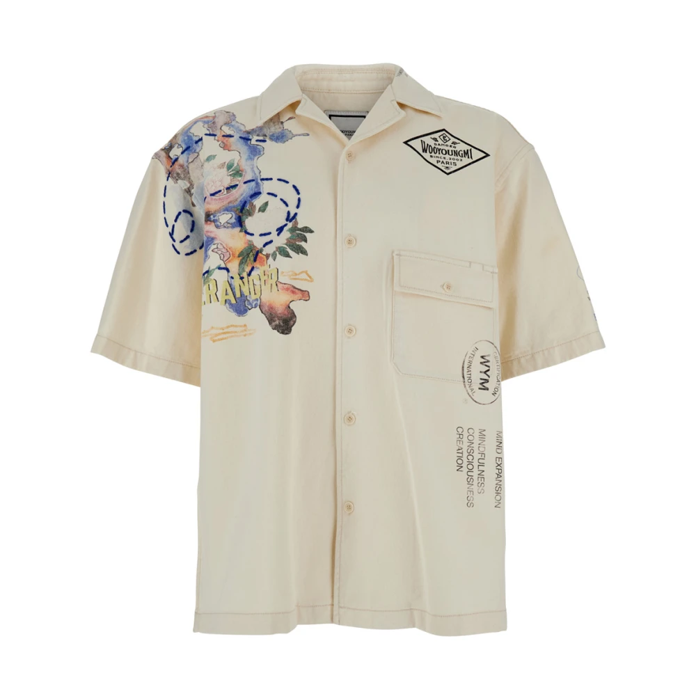 Shirts > Short Sleeve Shirts - - Wooyoungmi - Modalova
