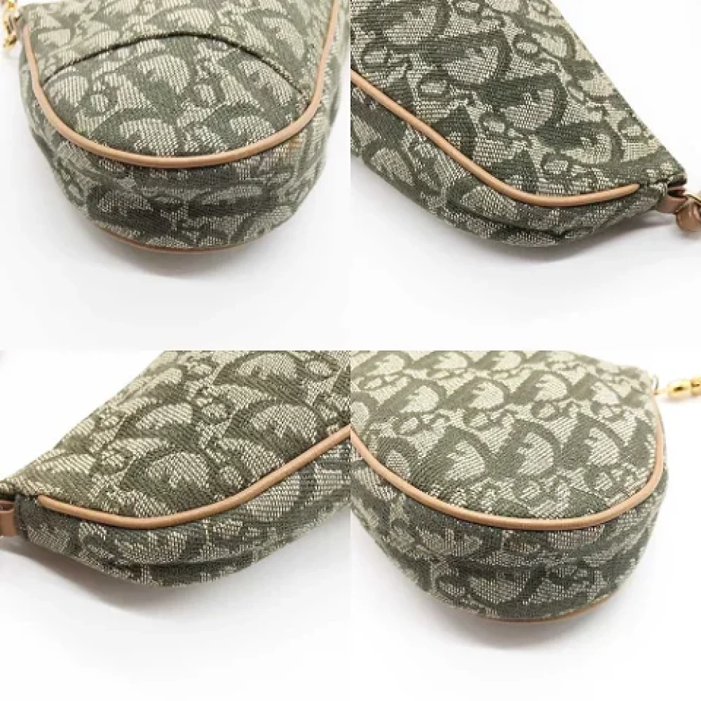 Dior Vintage Pre-owned Canvas dior-bags Green Dames