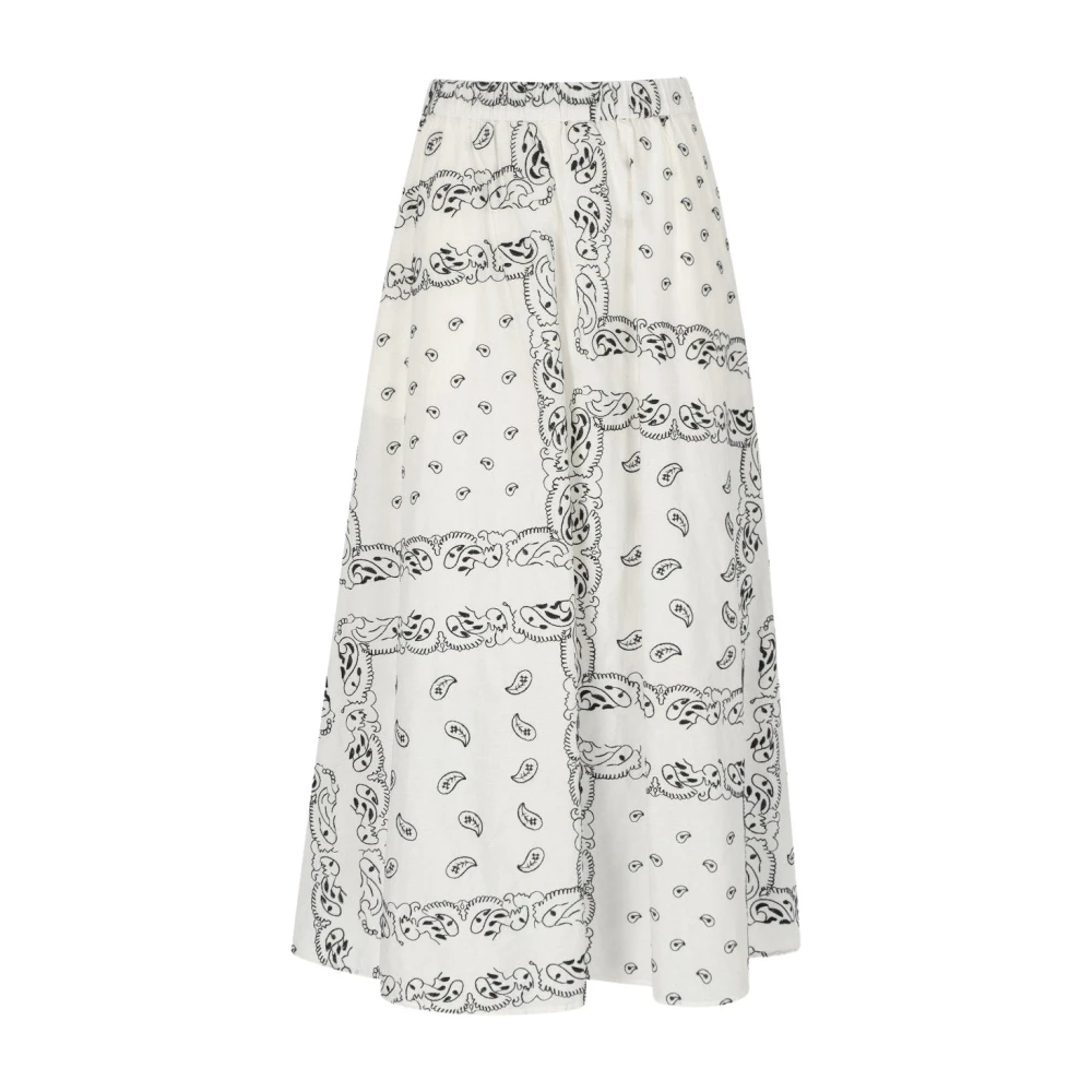 Weekend Max Mara Women's White Caravan Skirt - Midi Skirts - S - Skirts