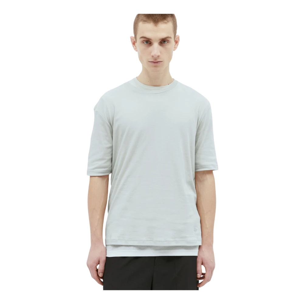 Jil Sander T-Shirts Gray Heren