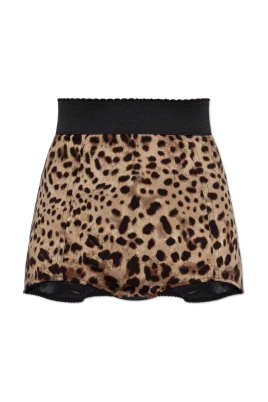 Animal Print Shorts