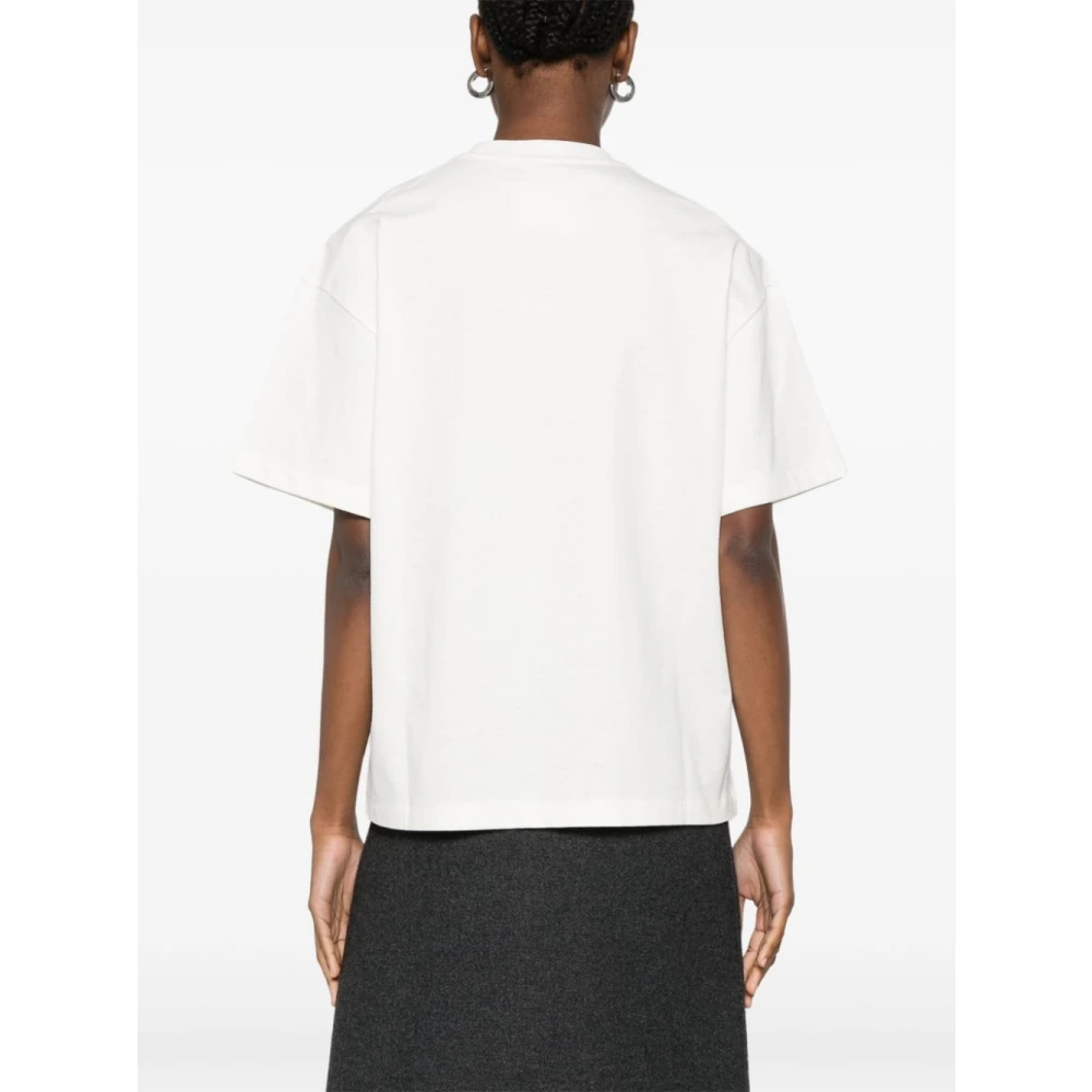 Jil Sander Witte T-shirts en Polo's voor Vrouwen White Dames