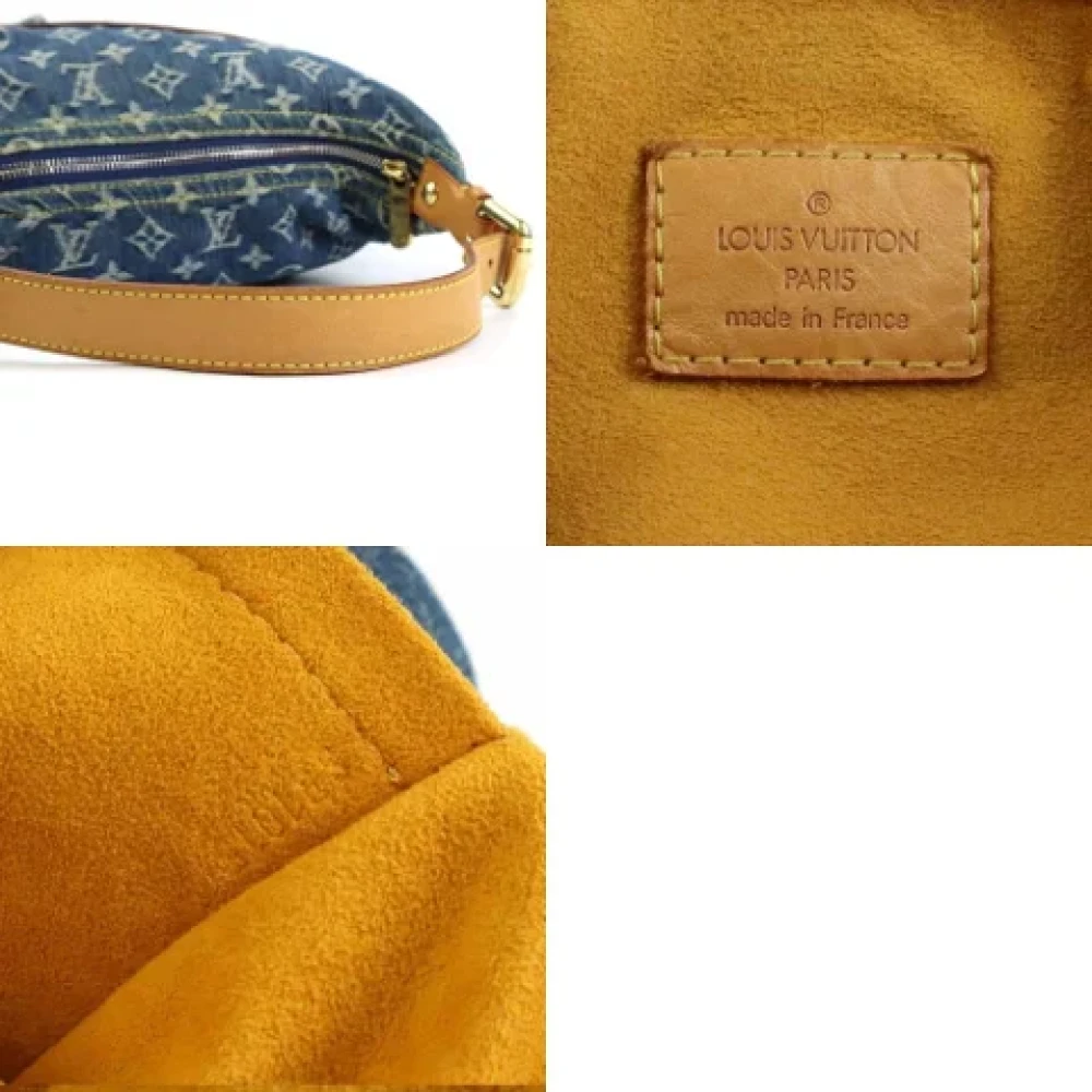 Louis Vuitton Vintage Pre-owned Denim louis-vuitton-bags Blue Dames