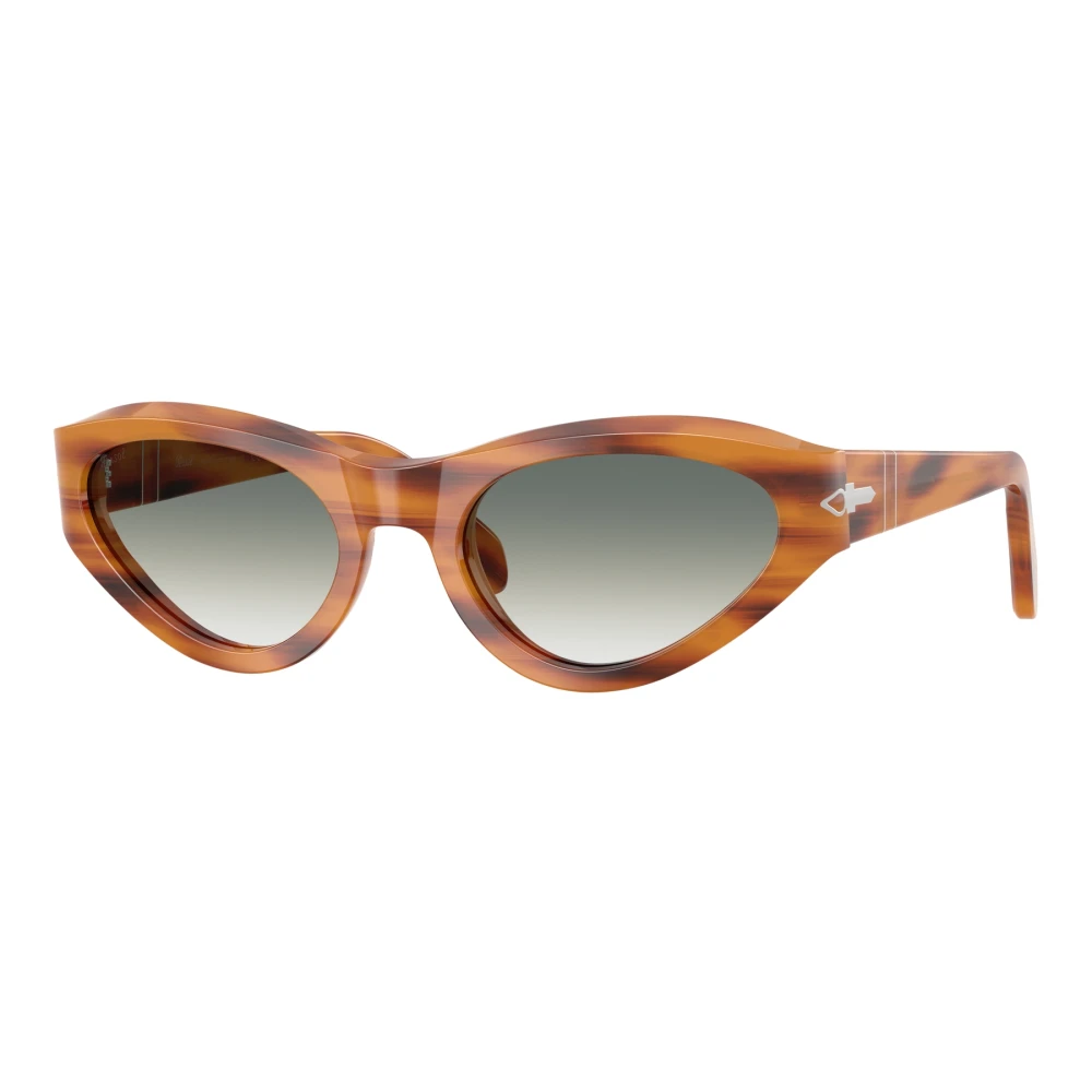 Persol Women's Brown Sunglasses, 53 Mm, Stylish Sunglasses In Blue Gradient