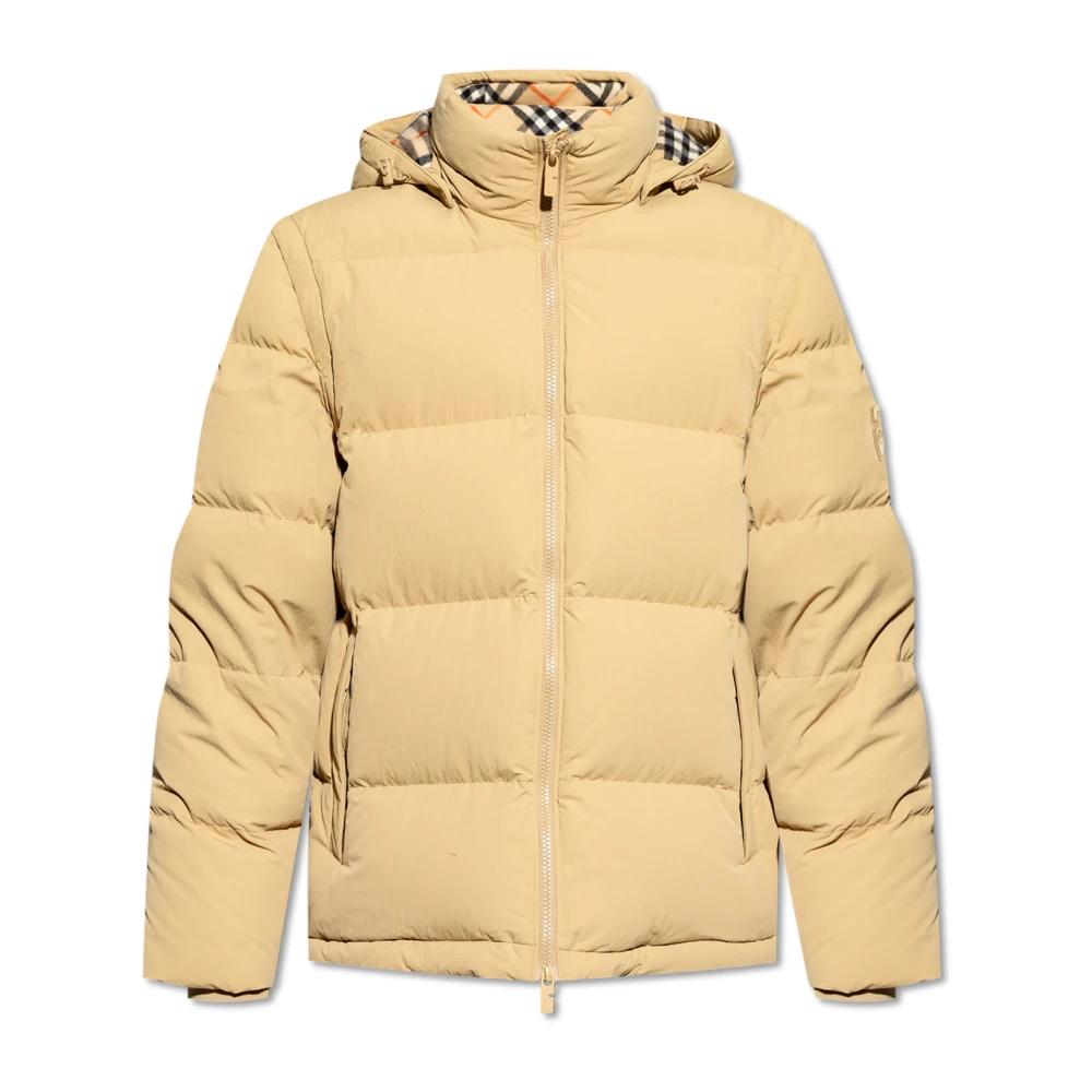 Burberry Pufferjas met afneembare mouwen Beige Heren