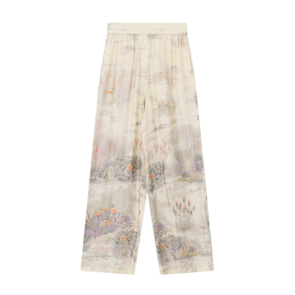 Riani Multicolor Wide Trousers - Female - Wide Trousers - M - Trousers
