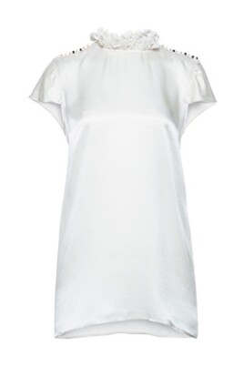 elegant-logo-print-blouse