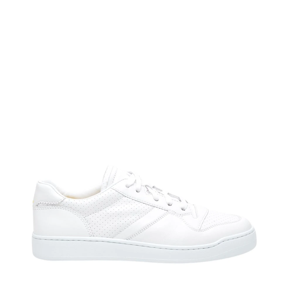 Doucal's Witte Leren Sneakers White Heren