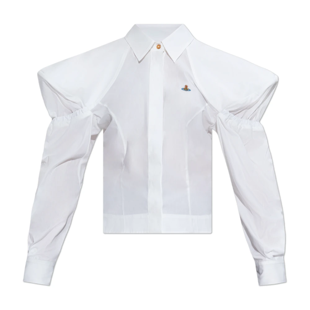 Vivienne Westwood Shirt met pofmouwen White Dames