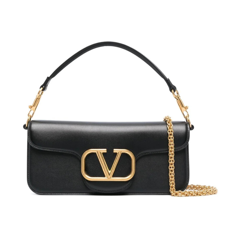 Borsa nera sale valentino pelle