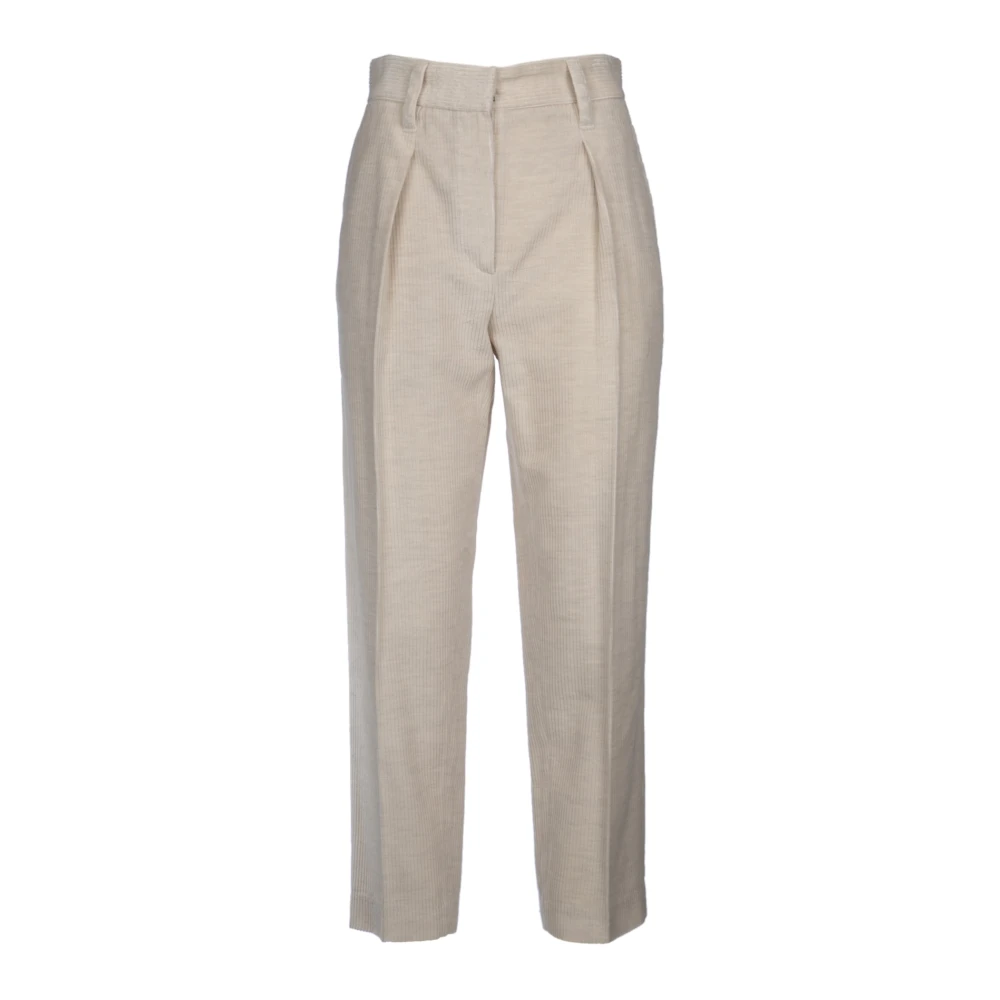 BRUNELLO CUCINELLI Stijlvolle broek voor mannen Beige Dames