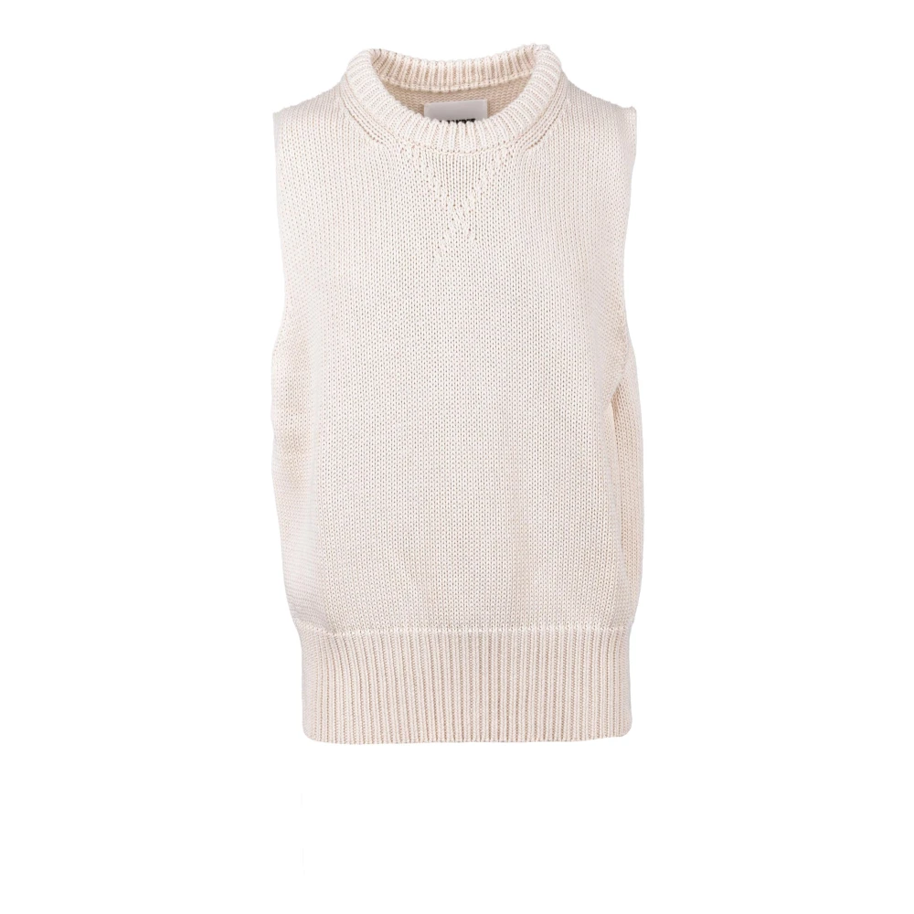 Jil Sander Gilet White Heren