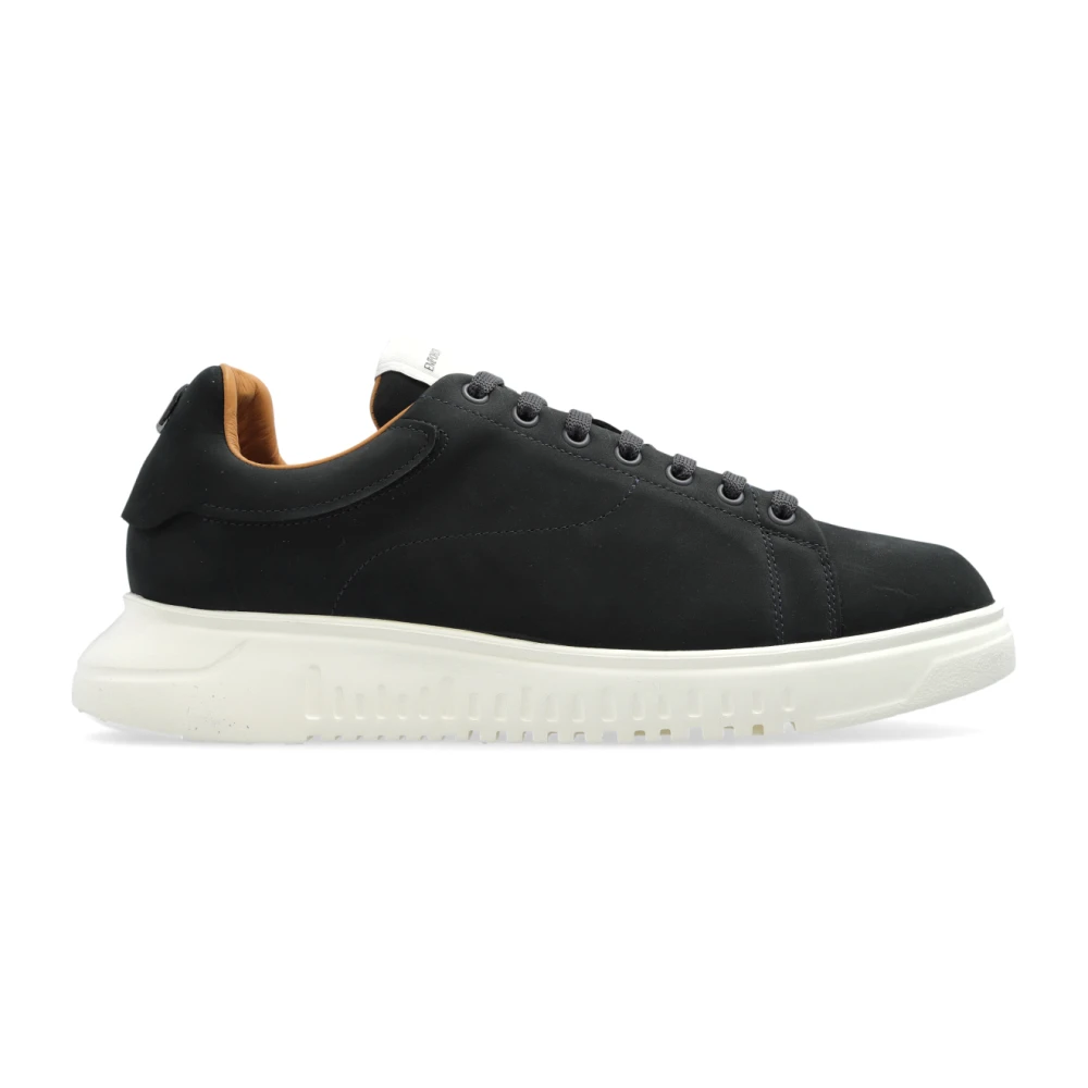 Emporio Armani Uomo Nero Scarpe, 42 Eu, New,