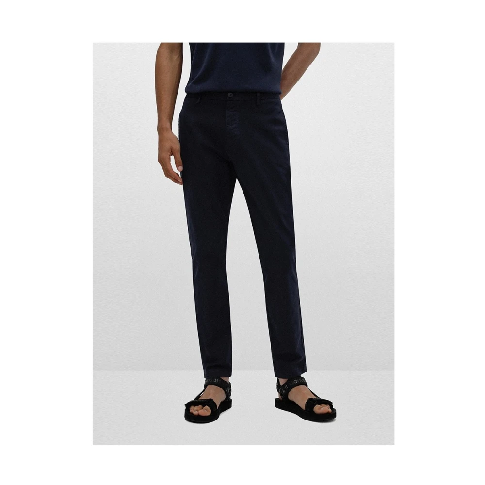 Hugo Boss Stijlvolle Herenbroeken Blue Heren