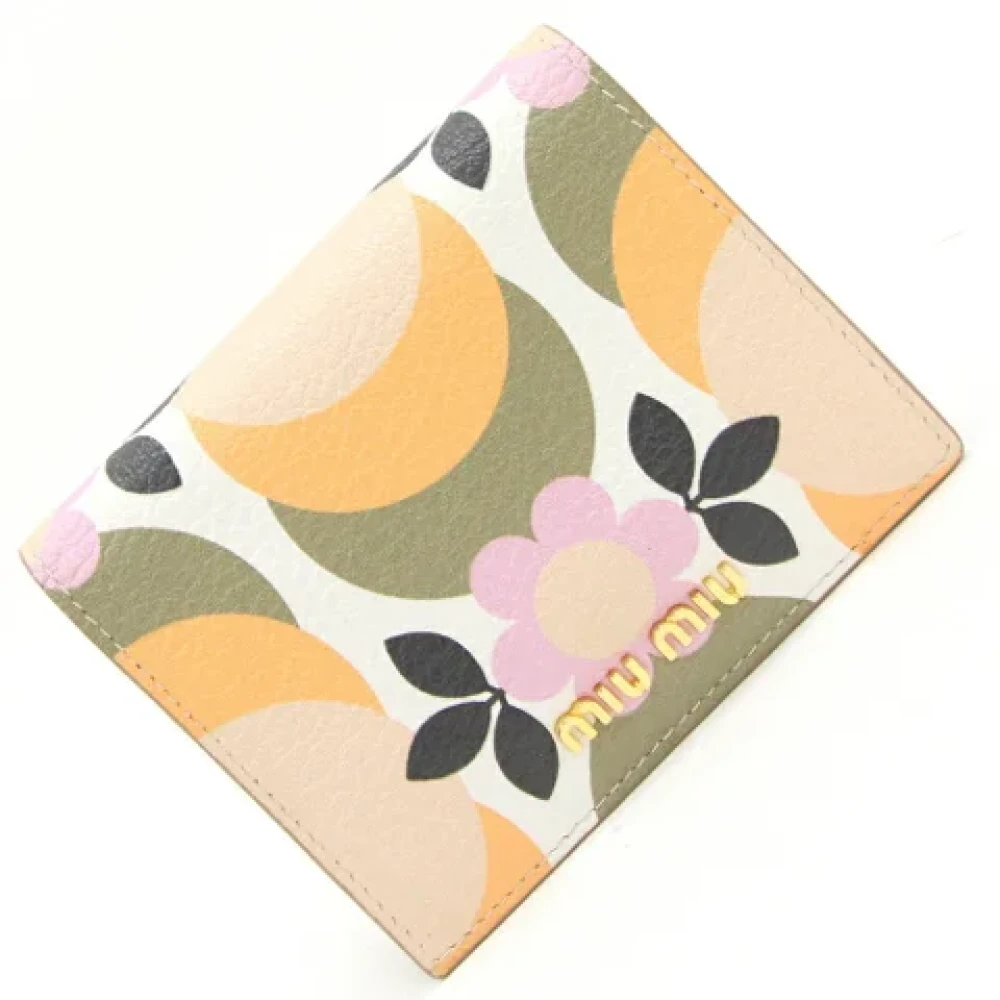Pre-owned > Pre-owned Accessories > Pre-owned Wallets - - Miu Miu Pre-owned - Modalova