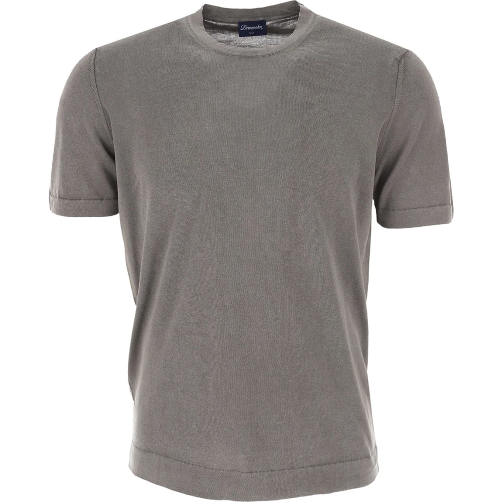 Drumohr - Tops > T-Shirts - Gray - Drumohr - Modalova