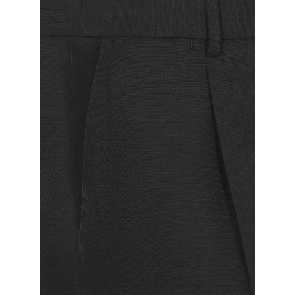 Lardini Blauw wollen pak met pieklapel Blue Heren