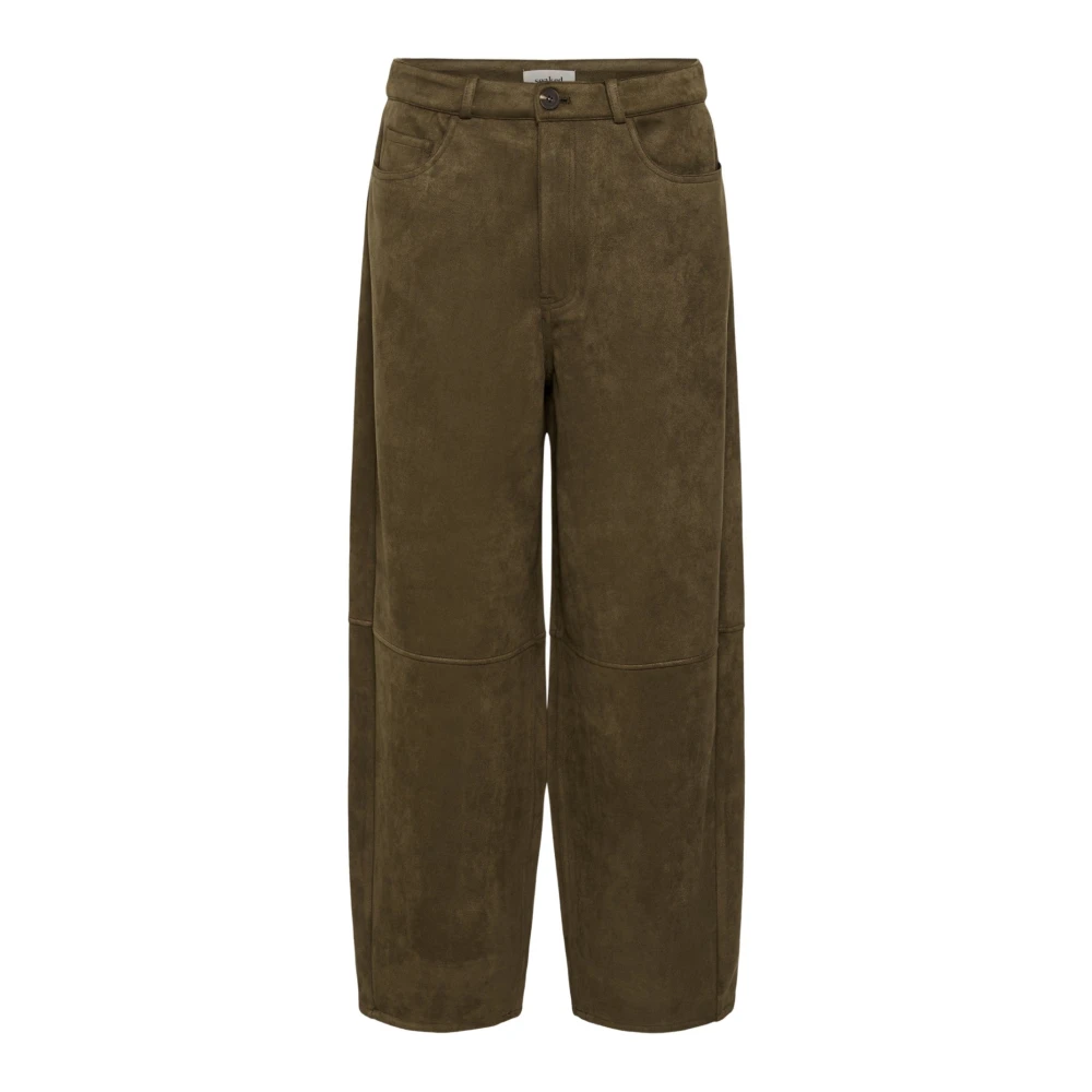 Soaked In Luxury Donna Marron Pantaloni Da Slsonjia - Immagine 2