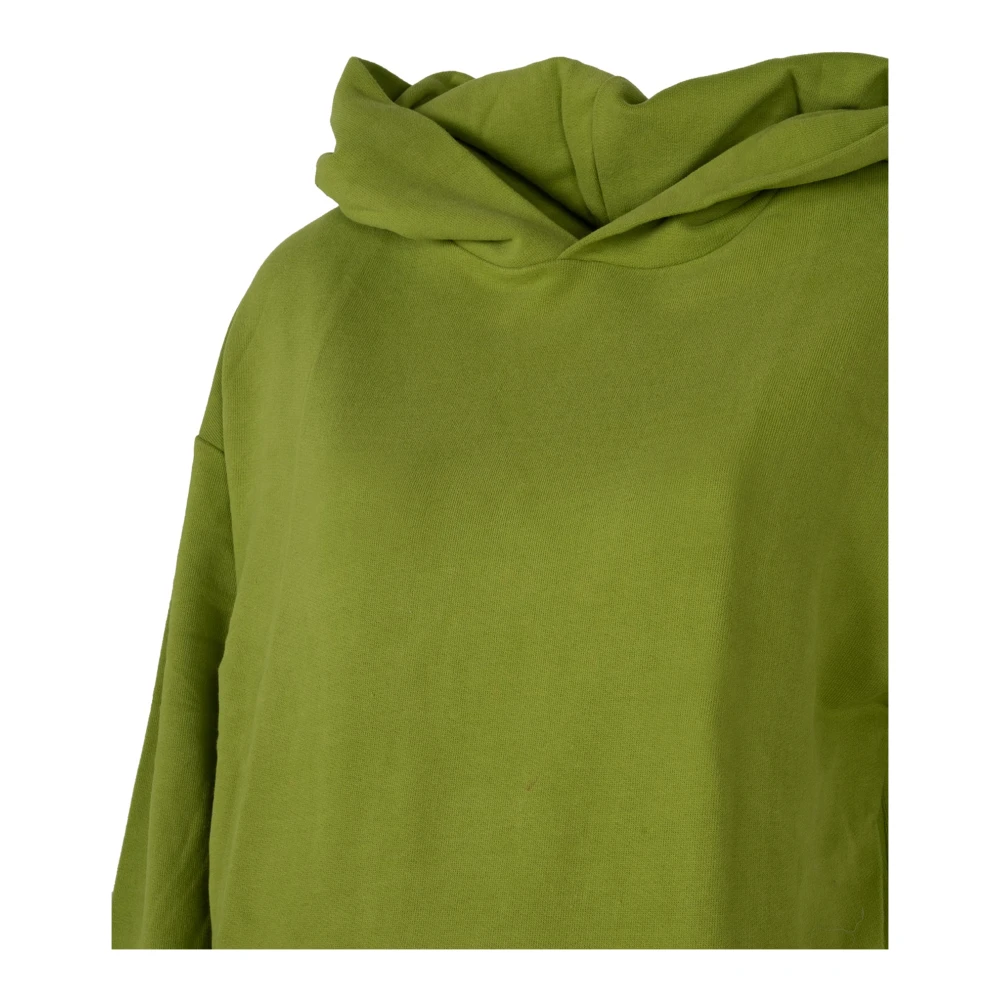 PATRIZIA PEPE Hoodie Green Dames