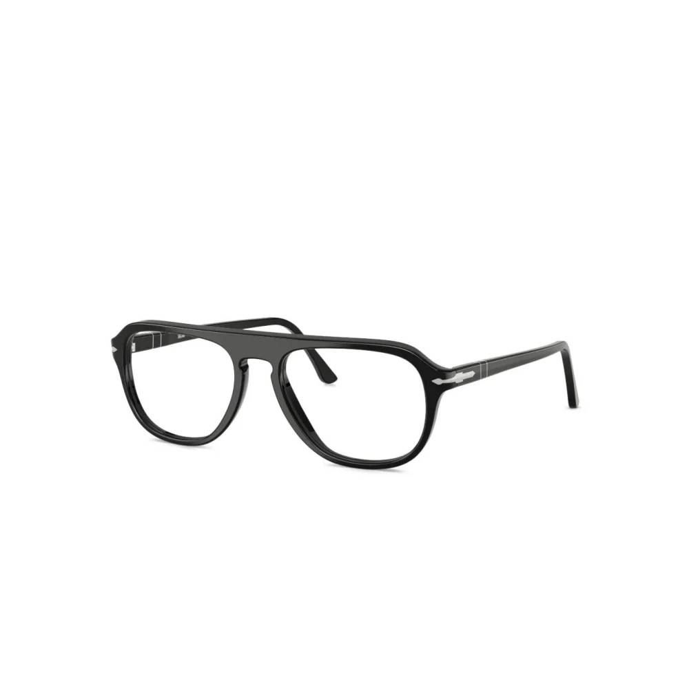 Persol Unisex Black Glasses, 56 Mm, Po3368v 95 Optical Frame
