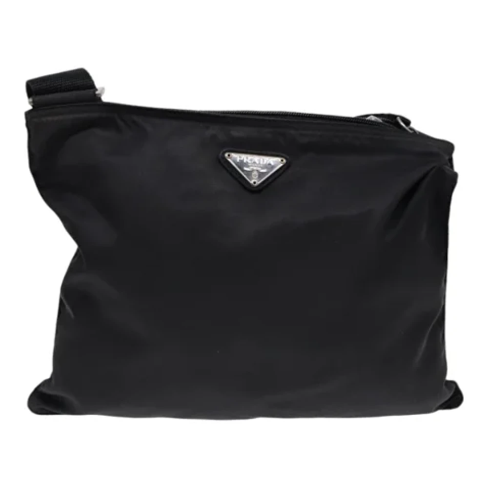 Prada Vintage Pre-owned Fabric prada-bags Black Dames