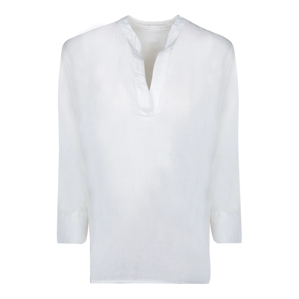 Blouses & Shirts > Blouses - - 120% Lino - Modalova
