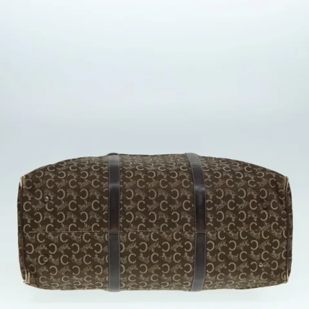 Celine Vintage Pre-owned Canvas travel-bags Brown Dames