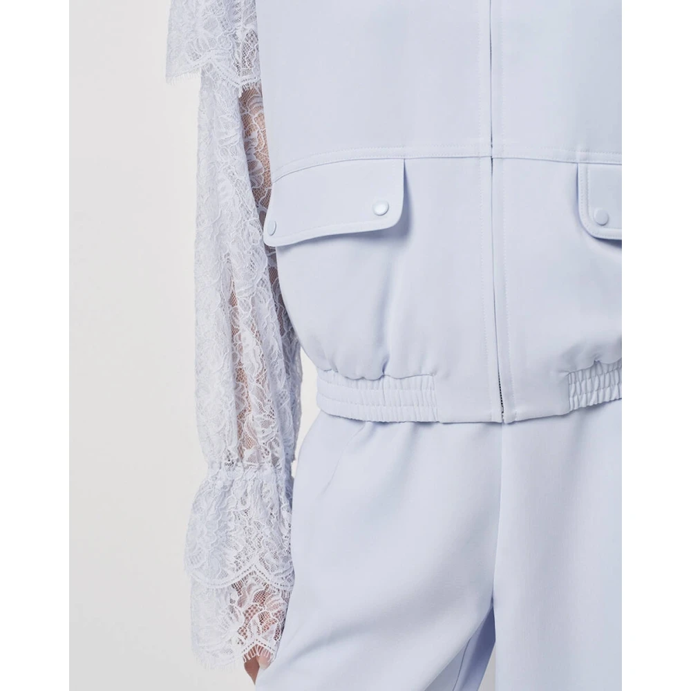 Dante 6 Rowen Vest Stijlvolle Mouwloze Vest Blue Dames