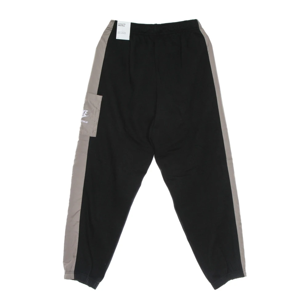 Nike Zwarte Fleece Trainingspak Jogger Broek Black Dames