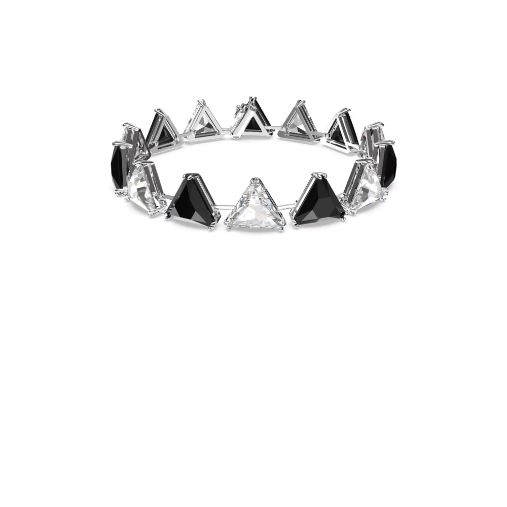 Swarovski Women's Black Bracelets, One Size, Matrix Crystal Tennis Bracelet
