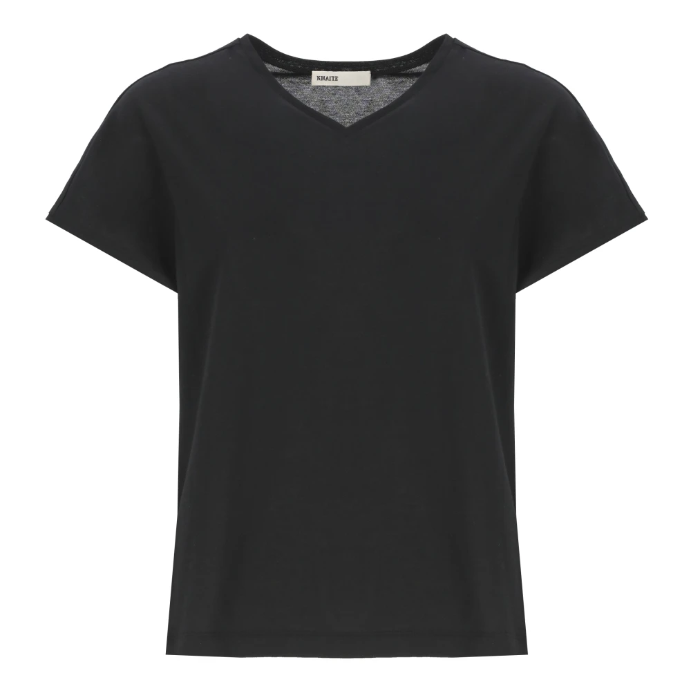 Khaite - Tops > T-Shirts - Black - Khaite - Modalova