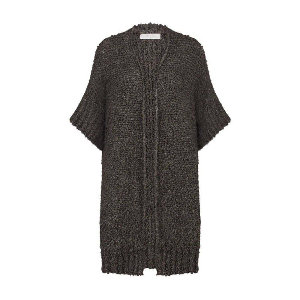 Nukus Bess Cardigan Vest Brown Dames