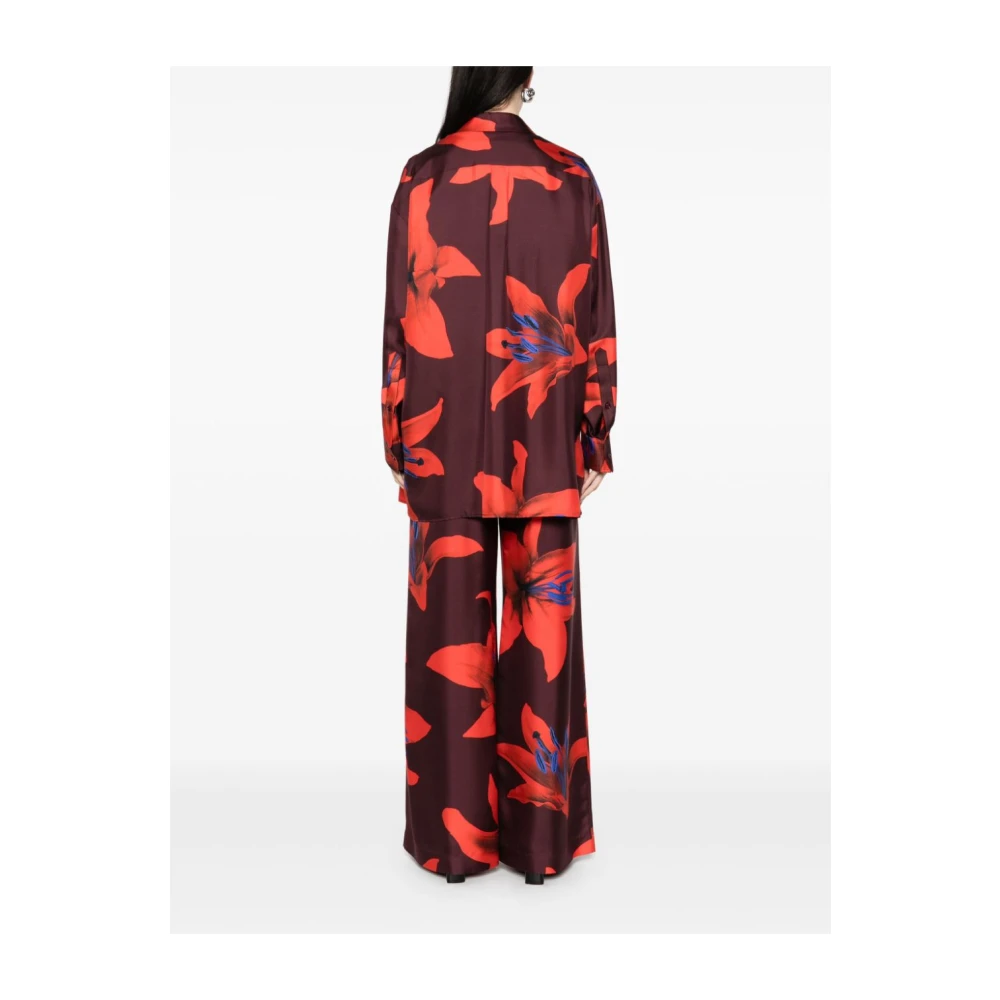 alexander mcqueen Bordeaux Damesoverhemden Multicolor Dames