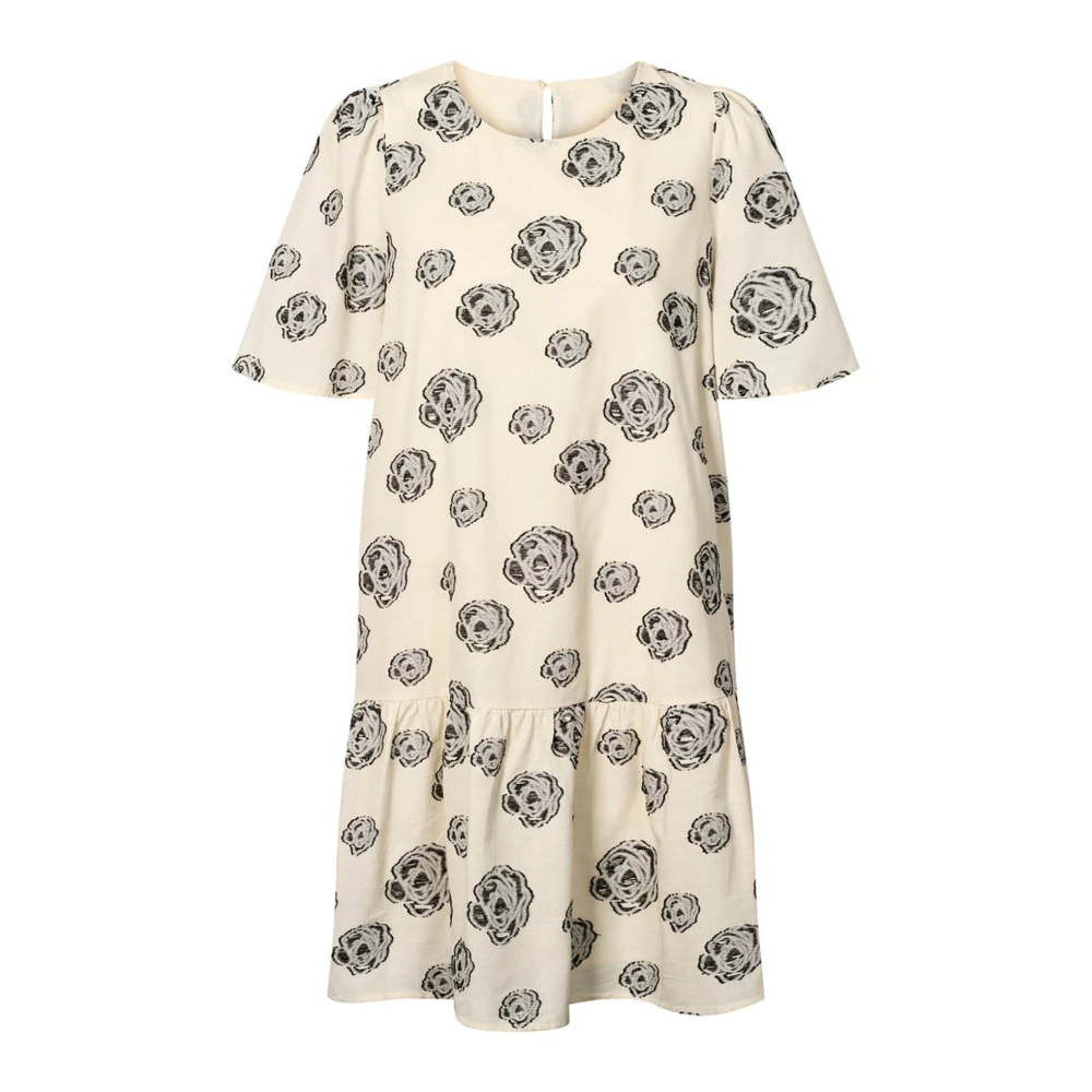 RUE de Femme Korte Jurk met Ruchedetail Multicolor Dames