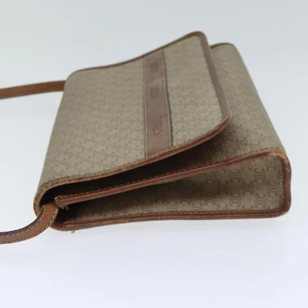 Celine Vintage Pre-owned Canvas celine-bags Beige Dames