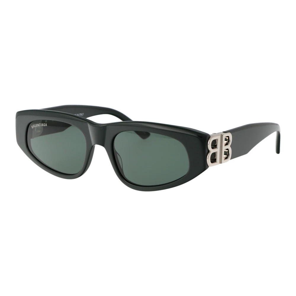 Balenciaga Women's Green Sunglasses, 53 Mm, Stylish Sunglasses With Model Bb0095s