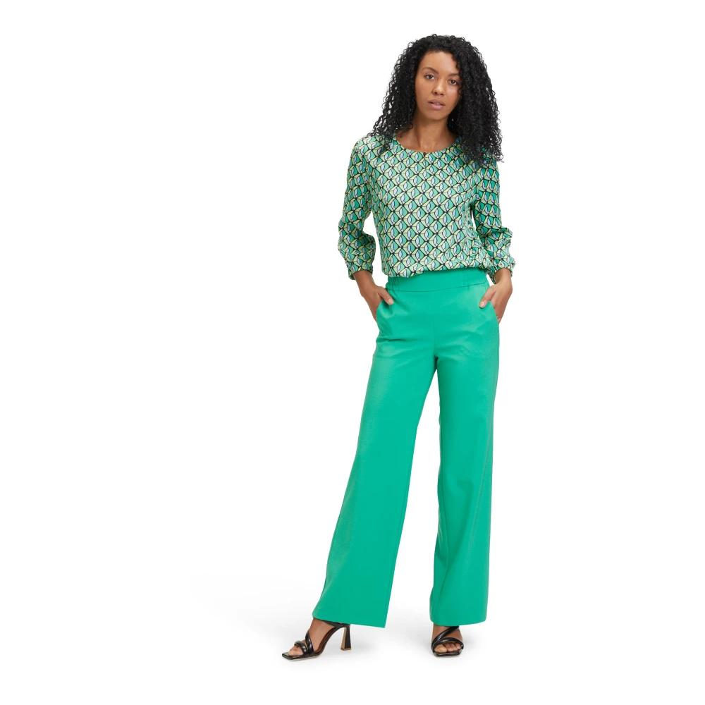Betty Barclay Trousers Green Dames