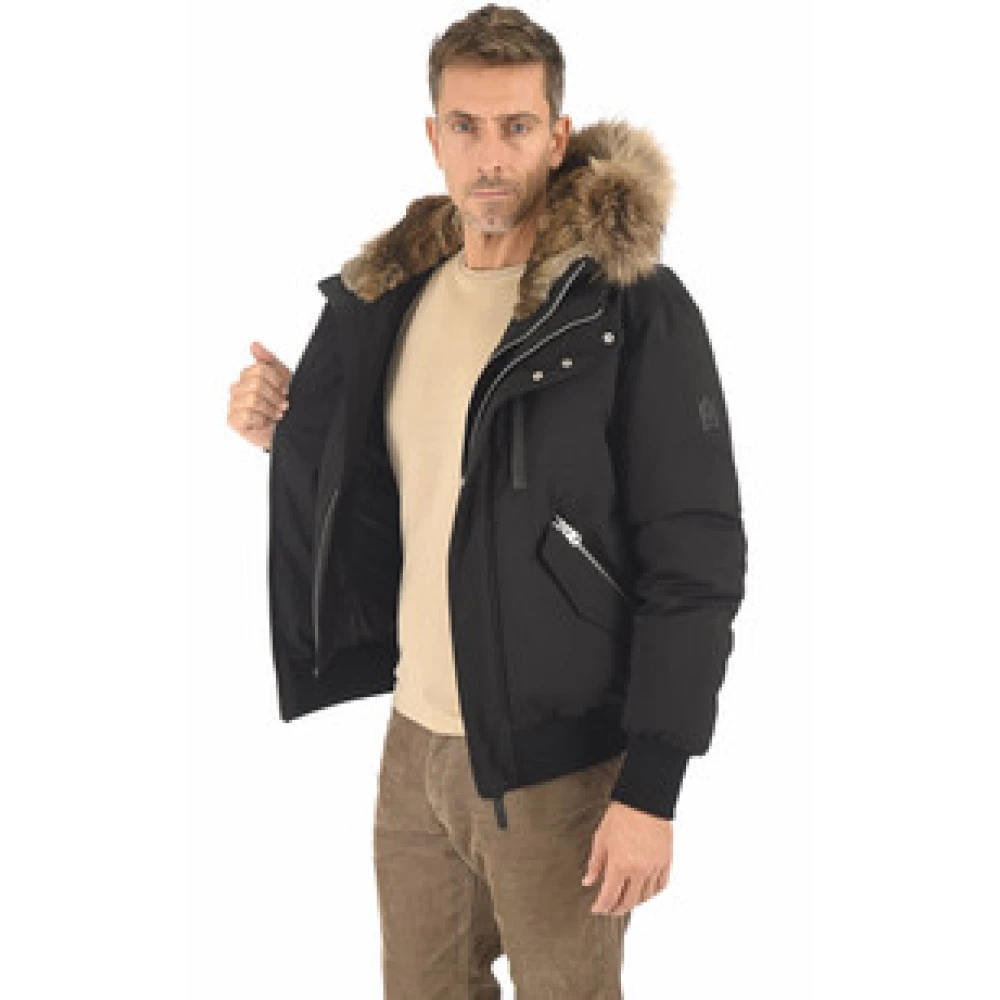 Mackage Zwarte Parka Dixon Black Heren
