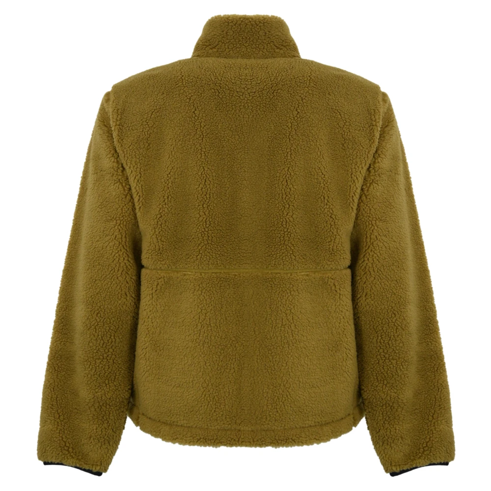 The North Face Groene Teddy Stof Damesjas Green Heren