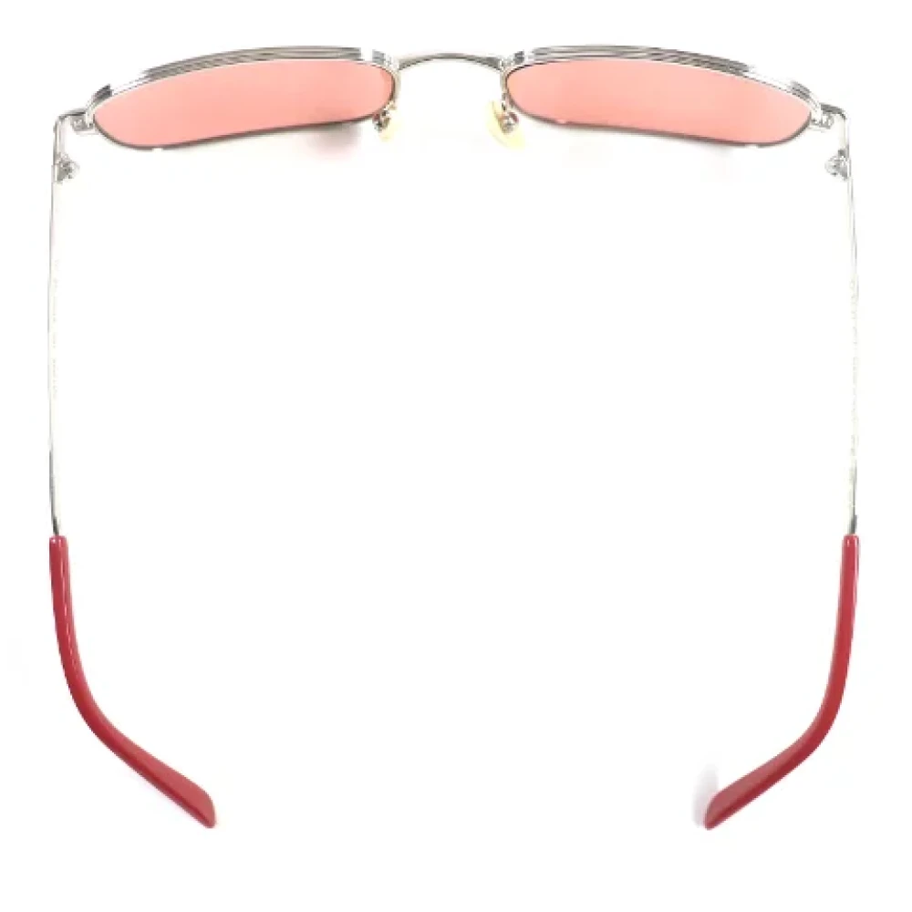 Gucci Vintage Pre-owned Fabric sunglasses Gray Dames