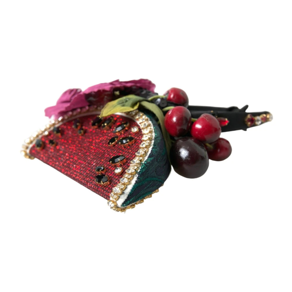 Dolce & Gabbana Kristal Watermeloen Haarband Multicolor Dames