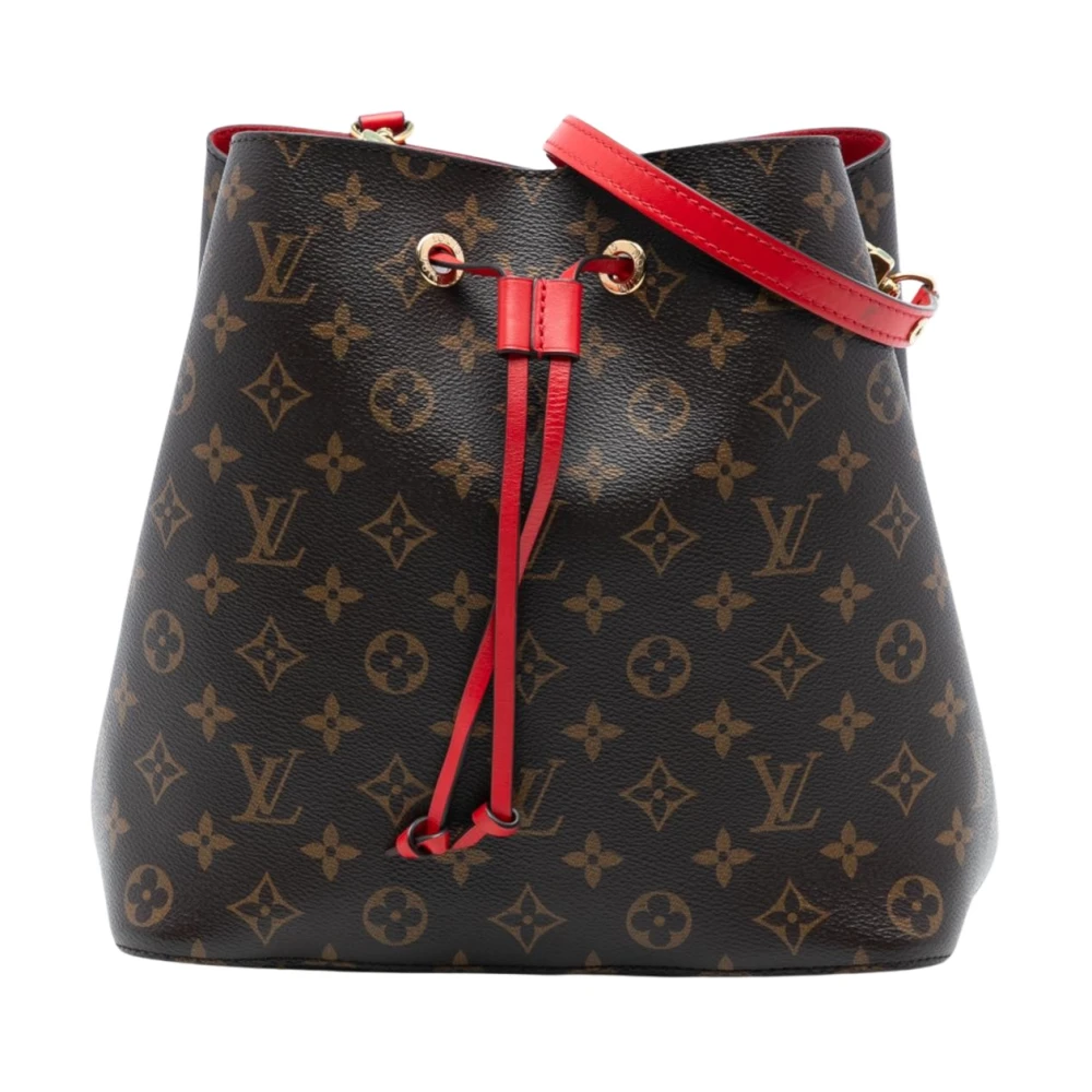 Louis Vuitton Vintage Women's Brown Pre-Owned Vintage Monogram Canvas Bucket Bag