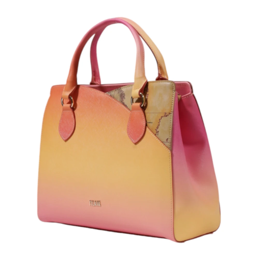 Alviero Martini 1a Classe Stijlvolle Dames Medium Tassen Collectie Pink Dames