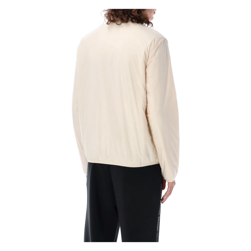 Emporio Armani EA7 Witte Bomberjack Buitenkleding Aw24 White Heren