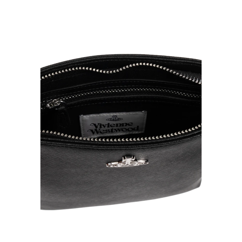 Vivienne Westwood Schoudertas Squire Square Black Unisex