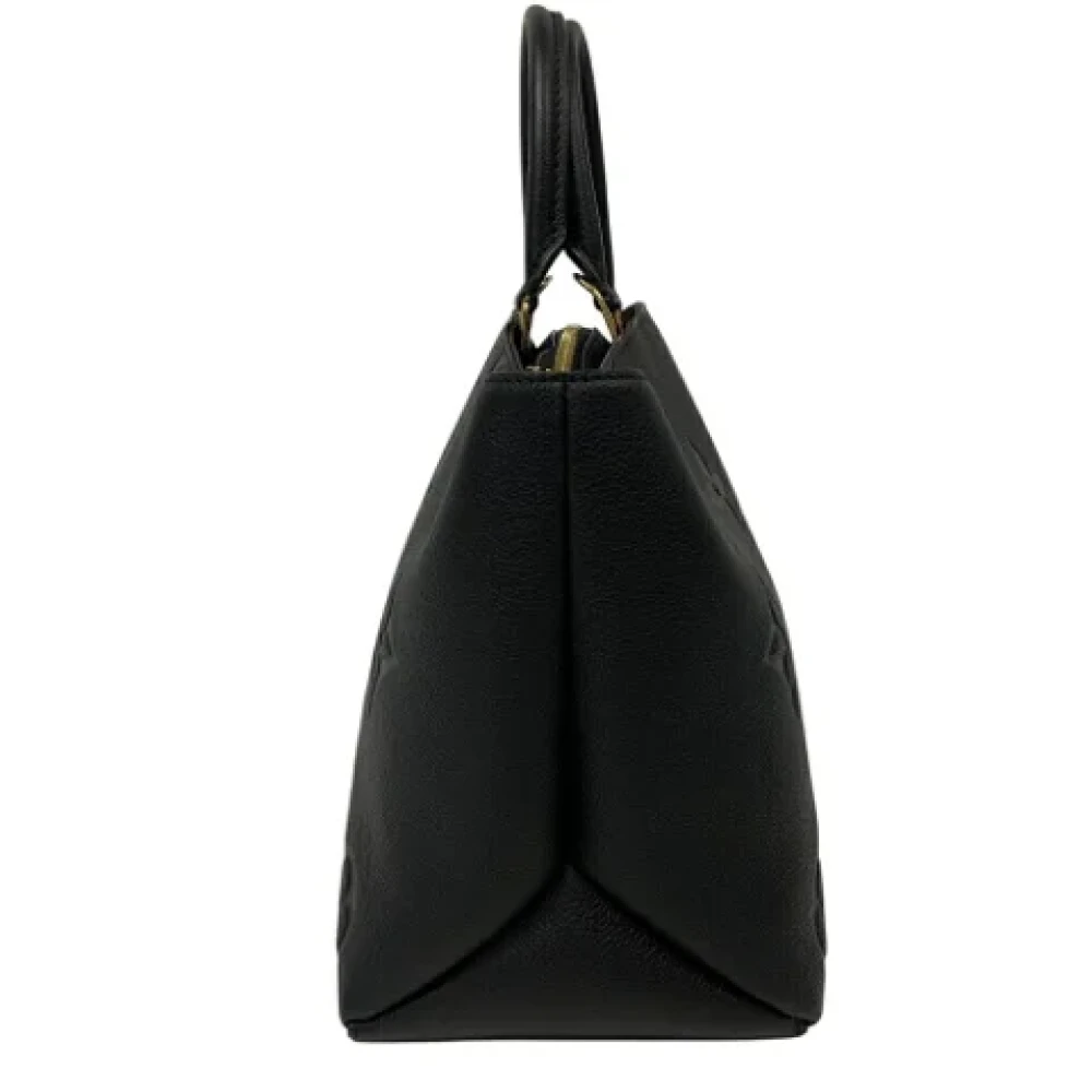 Louis Vuitton Vintage Pre-owned Leather louis-vuitton-bags Black Dames